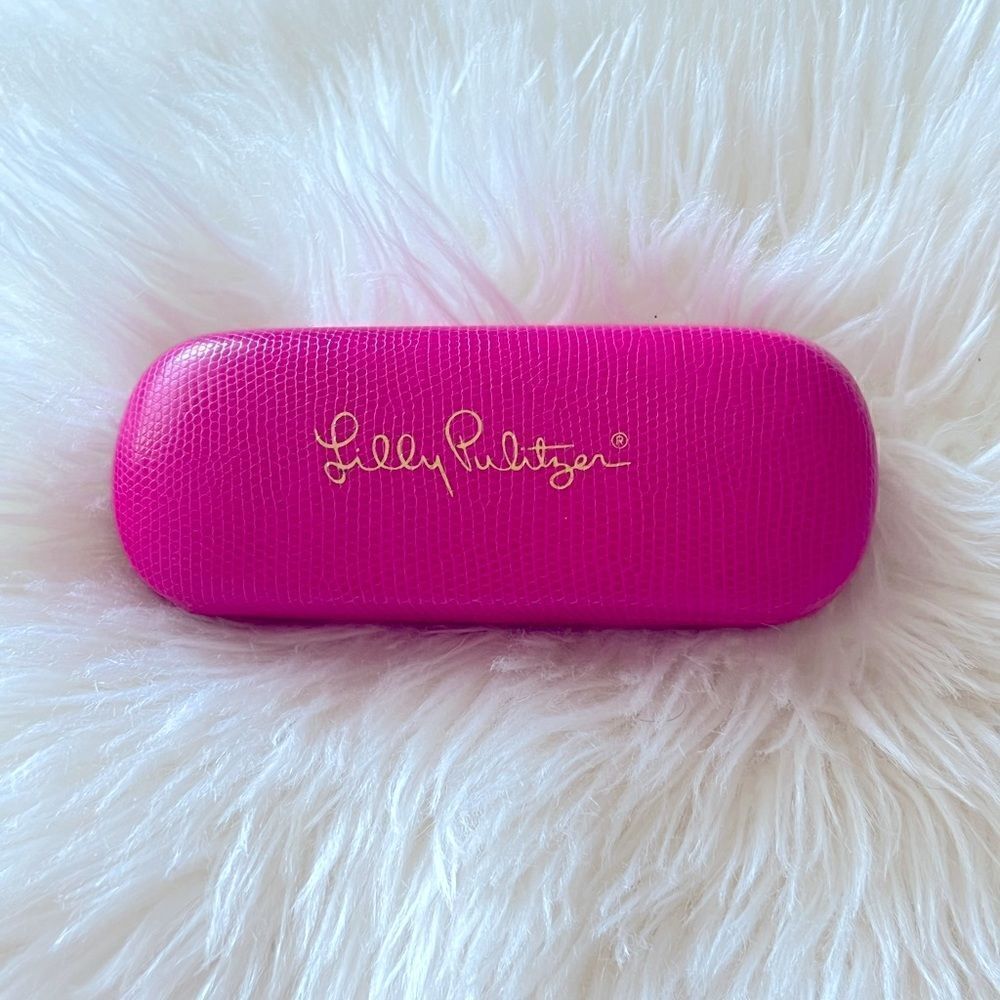 Lilly Pulitzer glasses case 